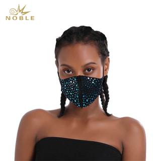 Fashion Show Holiday Mask Sequin Face Mask Party Mask