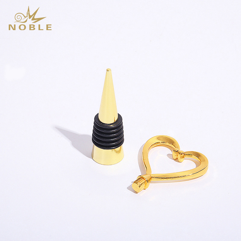Amazon Hot Sale Promotional Metal Wine Bottle Stopper with Screw