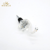 High Quality Food Grade Personalized Design K9 Crystal Swan Wine Whisky Bottle Stopper for Wedding Souvenirs 