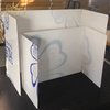 Custom Social Distancing Protective Sneeze Guards Portable Acrylic Plexiglass Freestanding Shield Desk Offices Sneeze Guard