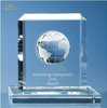 Custom Crystal Globe Trophy Awards