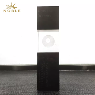 Popular Design Custom 3D Laser Engraving Crystal Cube Award