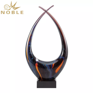  New Design Crystal Home Decoration Souvenir Gift Custom Art Glass Trophy