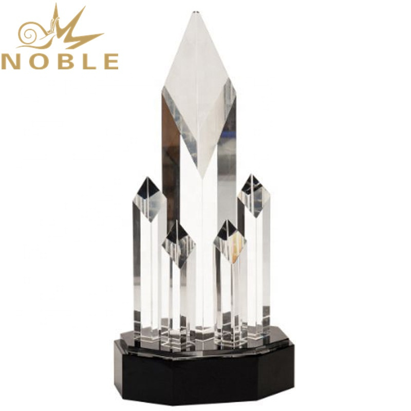  Quality Crystal Column Diamond Crystal Trophy