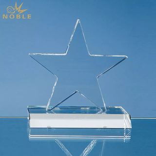 Crystal Bowling Trophy Crystal Star Award