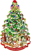 Noble Custom Design Crafted Enamel Ink Metal Brass Christmas Ornament with Your Logo Photo Texts