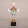 2024 New Design Different Size Custom Made Marble Base Sports Golf Soccer Basketball Marathon Custom Logo Metal Silver Metal Trophy Cup 