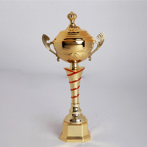 2024 New Design Different Size Custom Made Marble Base Sports Golf Soccer Basketball Marathon Custom Logo Gold Metal Dance Trophy Cup 