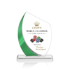 Noble Wholesale Cheap Different Color Options Outdoor Sports Business Gift Custom Personalized Logo Glass Trophy Award Plaque