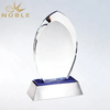 Noble Free Engraving Water Drop Crystal Awards Trophy Plaque