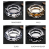 Noble Optical Crystal Award Trophy Award Custom Logo Business Office Gift Ashtray Hand Craft