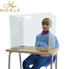 Easy To Assemble Portable Sneeze Guard Folding Desktop Student Sneeze Guards Barriers for School Classroom