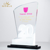 Custom Made Crystal 20 Years Anniversary Trophy Award 