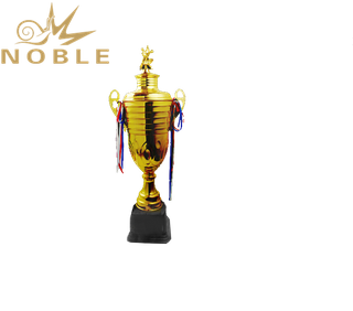 Excellent Shiny Gold Custom Dance Competition Trophy Metal Ballet Cup Trophy for Dancers