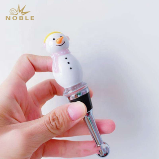 Christmas Wine Accessory Italian Wine Charms Novelty Snowman Wine Bottle Stopper