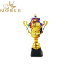 Metal Running Champion Cup Trophy for Sports Events