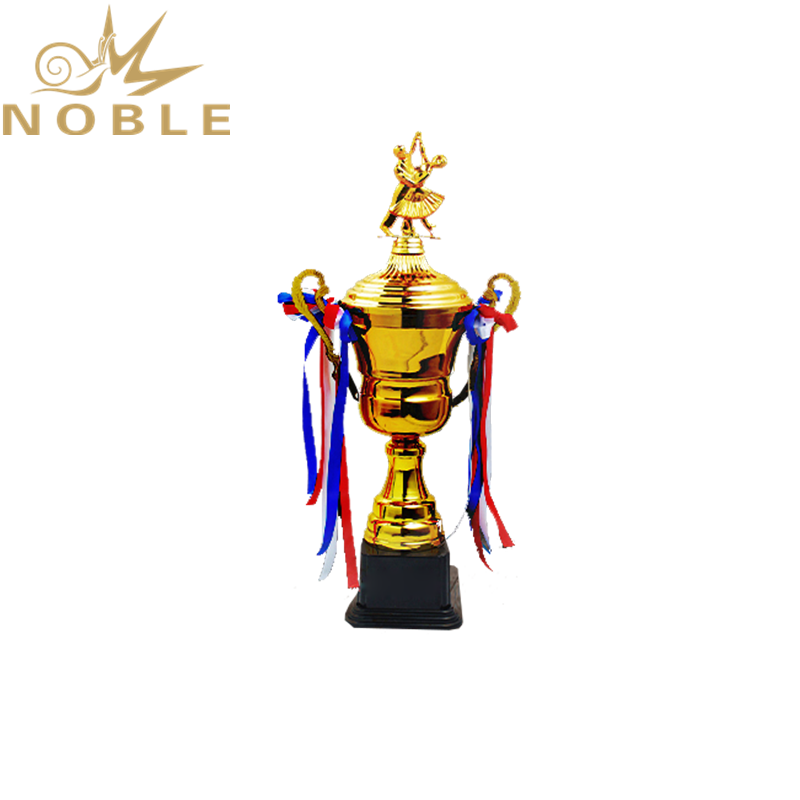 Noble Unique Design Dancer Figurine Metal Dance Performance Award
