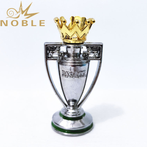 Hot selling Mini Premier League Champion Trophy in 42mm for souvenir gift 