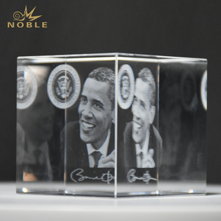 2020 Noble Custom Made Laser Cube Award Trophy for USA Election Anniversary Gift