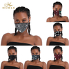 Unisex Cotton 3D Mouth Face Mask Glitter Rhinestone Crystal Masquerade Party Fashion Face Mask for Christmas Costume Party
