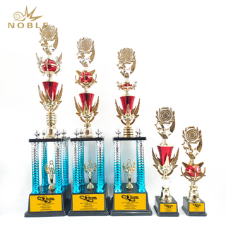 Wholesale Custom Design Musical Metal Trophy Sports Metal Award Trophy for Prize
