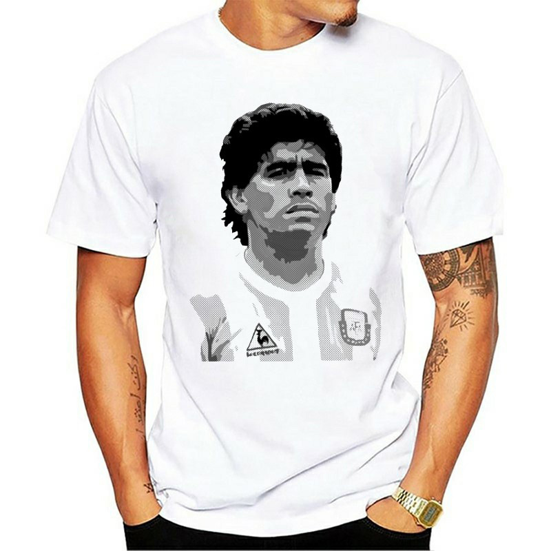 Dropshipping Men's 3D T-shirts Graphic Print Custom RIP Diego Maradona Vintage T-shirt for Pray for Maradona