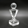 Blank Crystal Golf Sport Award Trophy With Laser Engraved