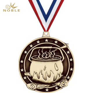 Custom Souvenir Metal Chili Pot Medal