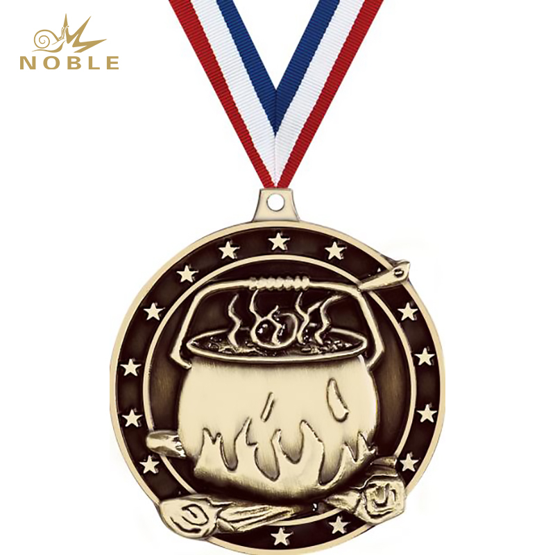 Custom Souvenir Metal Chili Pot Medal
