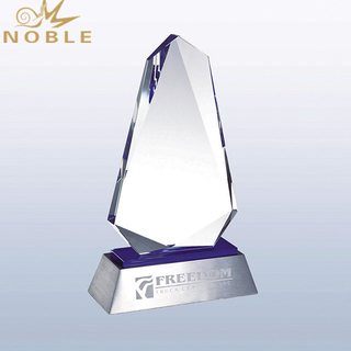 High Quality Free Engraving Custom Crystal Blank Trophy