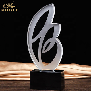 Custom Crystal Dance Trophy with Your Logo Engraved