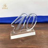 Corporate Gifts Number 10 Anniversary Years Crystal Anniversary Award