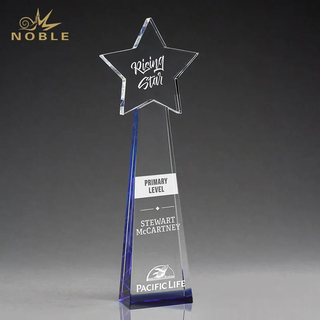 High Quality Custom Crystal Star Tower Award