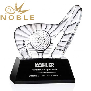  Custom Crystal Iceberg Sports Golf Award