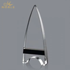 Noble Tapered Arrowhead Optical Crystal Tower Trophy