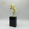 Hot Selling Stock Gold Metal Star Custom Trophy