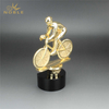 High Quality Free Engraving Metal Sports Figurine Custom Cycling Chamipon Awards