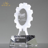 Excellence New Design Custom Souvenir Gifts Business Gear Crystal Awards 