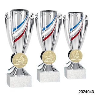 2024 New Design Different Size Custom Made Marble Base Sports Golf Soccer Basketball Marathon Custom Logo Gold Metal Silver Dance Trophy Cup 