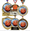 Professional Customized Metal Marathon Sports Award Medallion Basketball Trophy Gold Medal