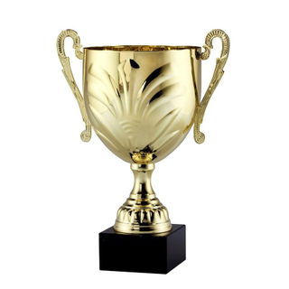 High Quality Customized Trophy Cup Shape Gold Silver Bronze Metal Business Gift Custom Logo Trophy Awards