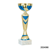 2024 New Design Different Size Custom Made Marble Base Sports Golf Soccer Basketball Marathon Custom Logo Silver Metal Gold Dance Trophy Cup 