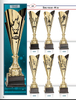 2024 New Design Different Size Custom Made Marble Base Sports Golf Soccer Basketball Marathon Metal Trophy Cup
