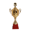 2024 New Design Different Size Custom Made Marble Base Sports Golf Soccer Basketball Marathon Custom Logo Gold Metal Gold Sports Trophy Cup 