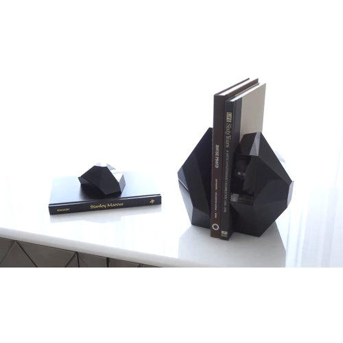Noble Manufacturer Transparent Crystal Achievement Custom Bespoke Logo Business School Office Desk Gift Hand Craft Bookend