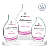 Noble Wholesale Cheap Different Color Options Outdoor Sports Business Gift Custom Personalized Logo Glass Trophy Award Plaque