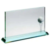 Noble High Quality Glass Business Gift Sports Awards Custom Bespoke Logo Golf A Hole in One Trophy Hand Craft