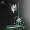 Noble Manufacturer Crystal Glass Outdoor Sports Gift Customized Personalized Bespoke Logo Golf Trophy Award Craft
