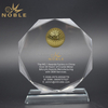 Noble High Quality K9 Crystal With 3D Laser Business Gift Sports Awards Custom Bespoke Logo Golf A Hole in One Trophy Hand Craft