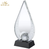Noble Manufacturer Golf Ball Crystal Glass Sports Gift Customized Personalized Bespoke Logo Golf Trophy Award Hand Craft